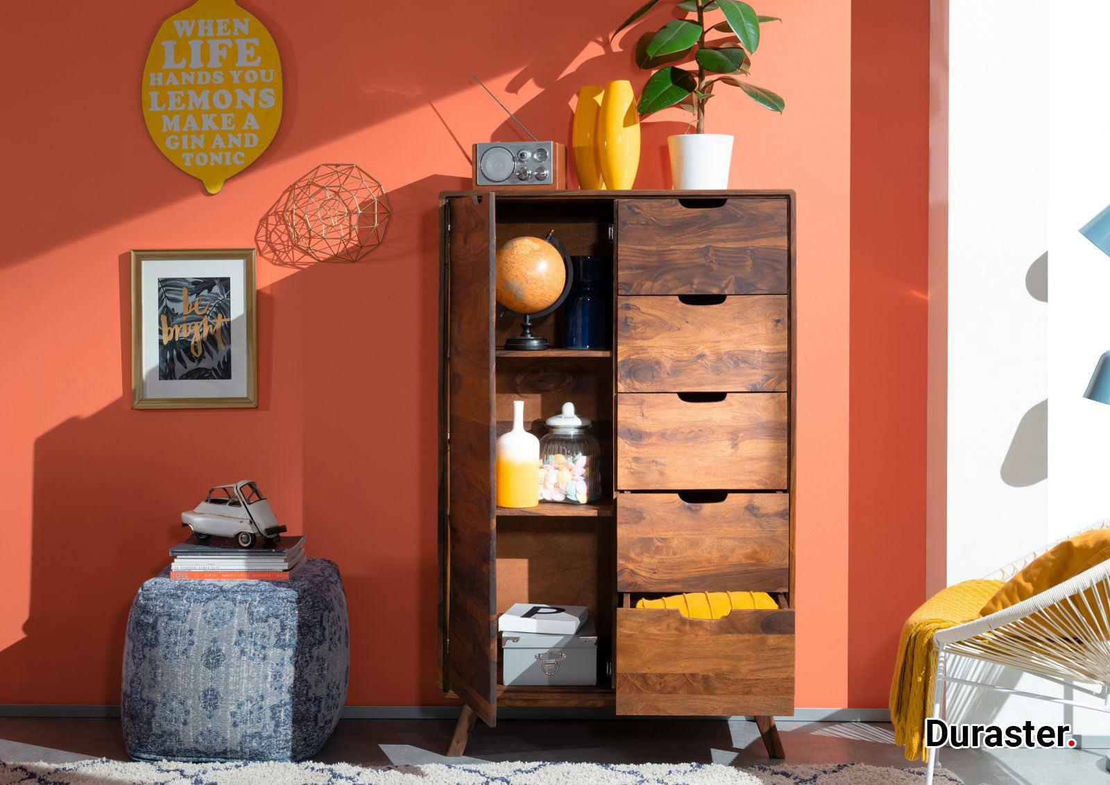 Ummed Modern Sheesham Chest of Drawers Cabinet #3 - Duraster