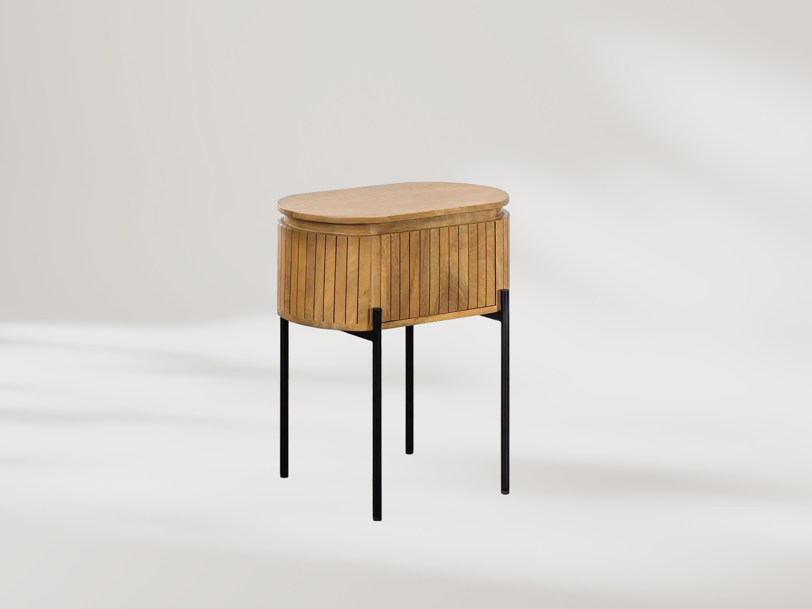 Piccolo Mango Wood Bedside #1 - Image 2