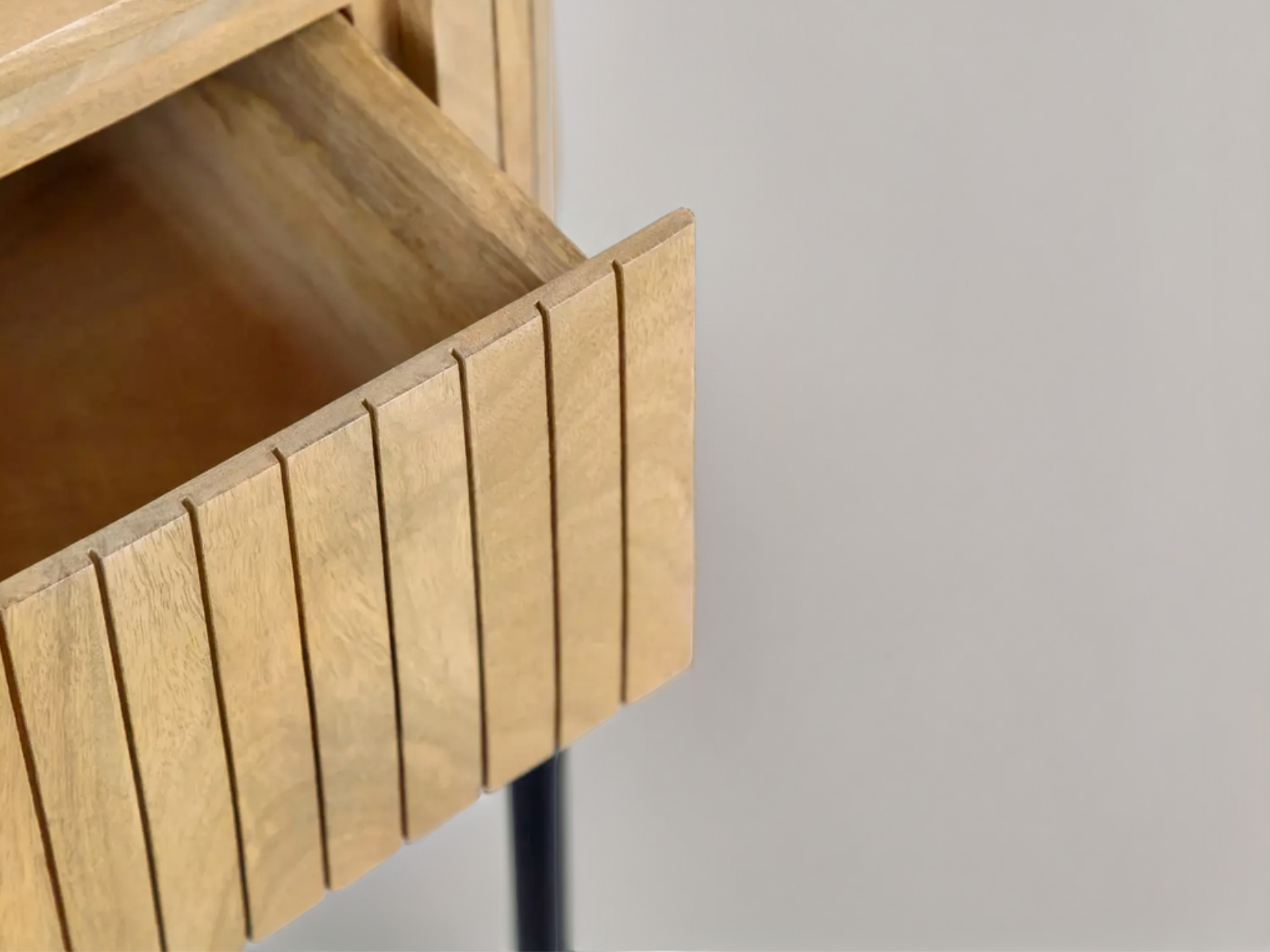 Piccolo Mango Wood Bedside #1 - Image 4