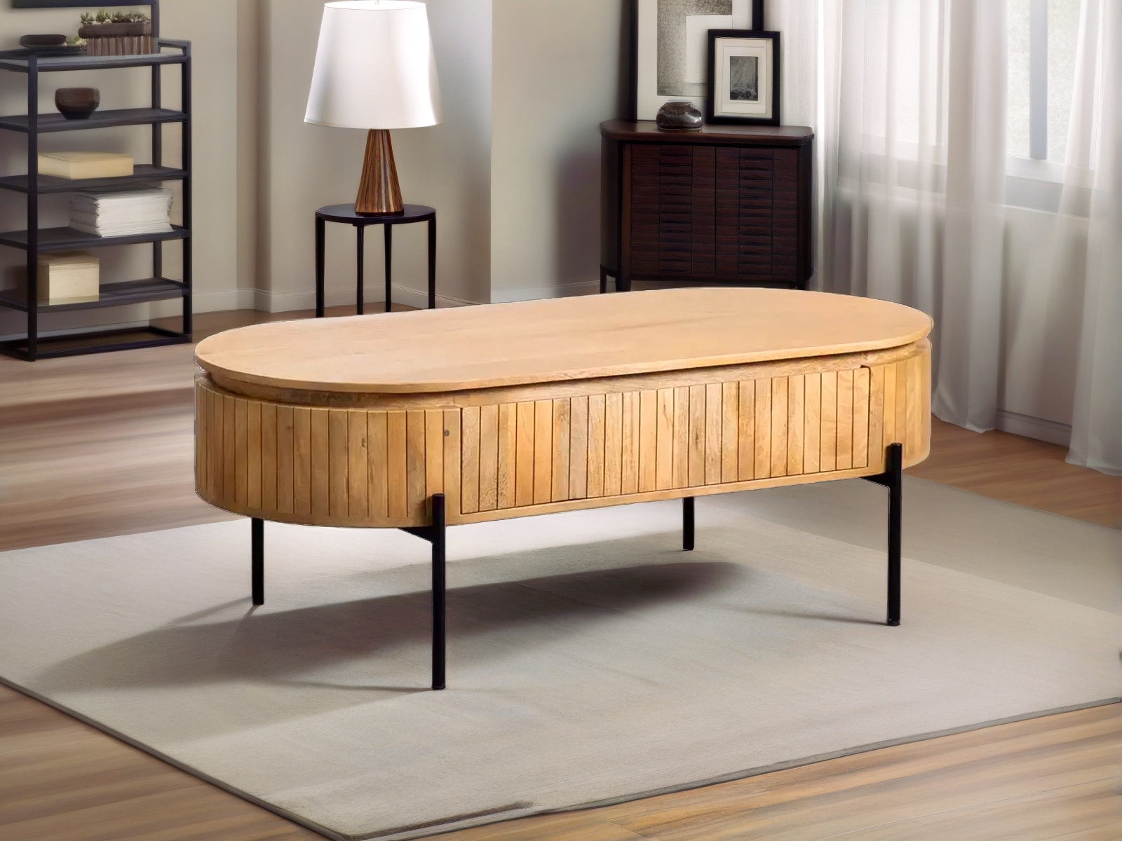 Piccolo Mango Wood Coffee Table #6