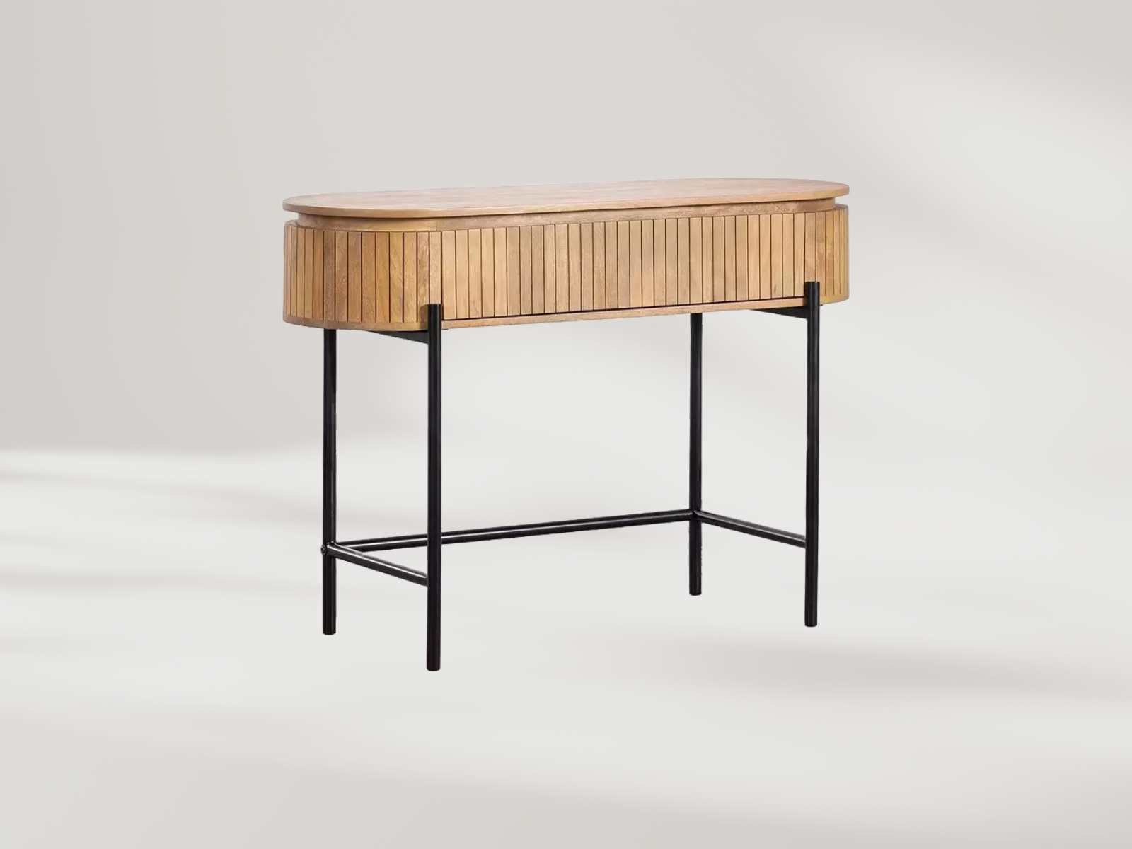 Piccolo Mango Wood Console Table #4 - Image 2