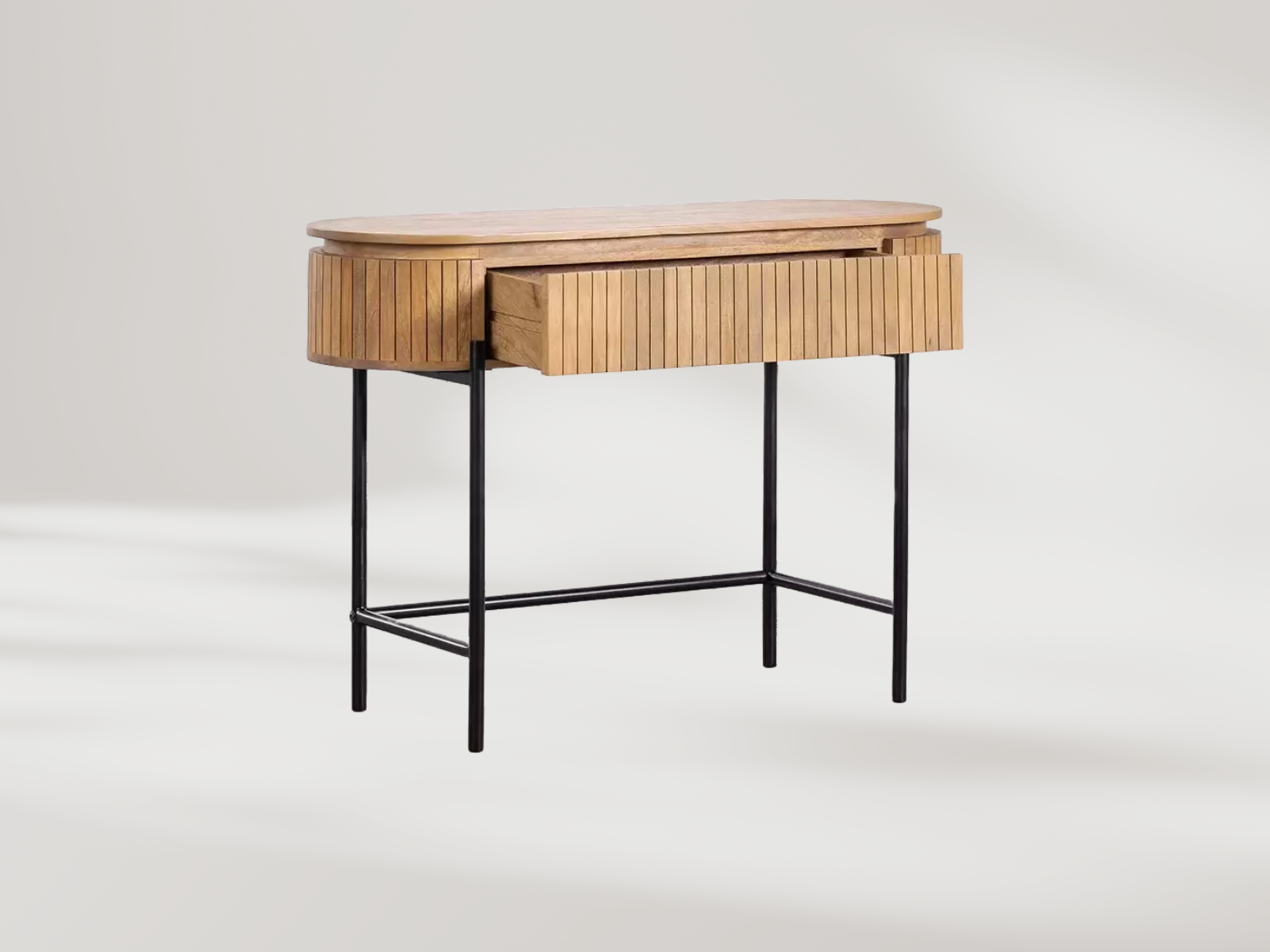 Piccolo Mango Wood Console Table #4 - Image 4
