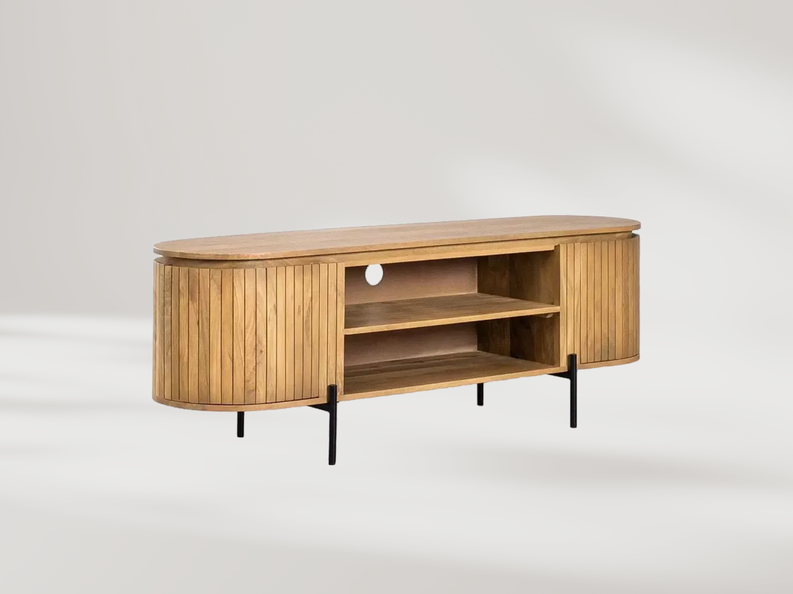 Piccolo Mango Wood TV Unit #10 - Image 2
