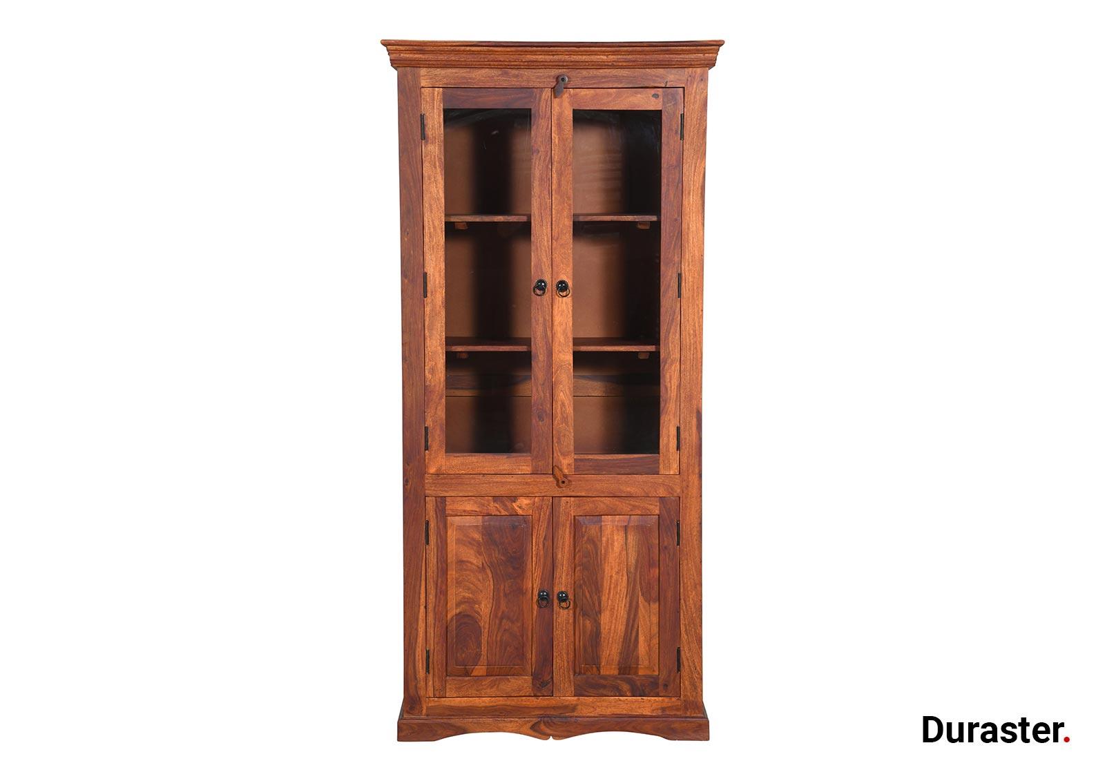 Victoria Modern Sheesham Showcase Cabinet #2 - Duraster