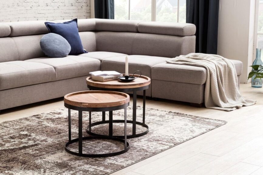 side table set acacia - Duraster