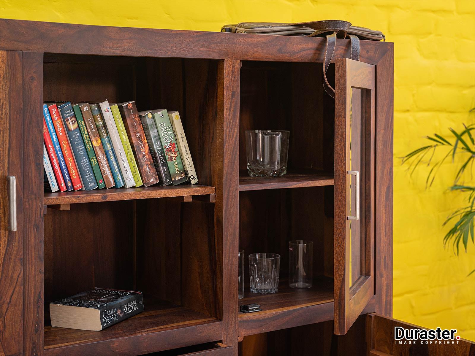 Vismit Solid Sheesham wood Cabinet #2 - Duraster