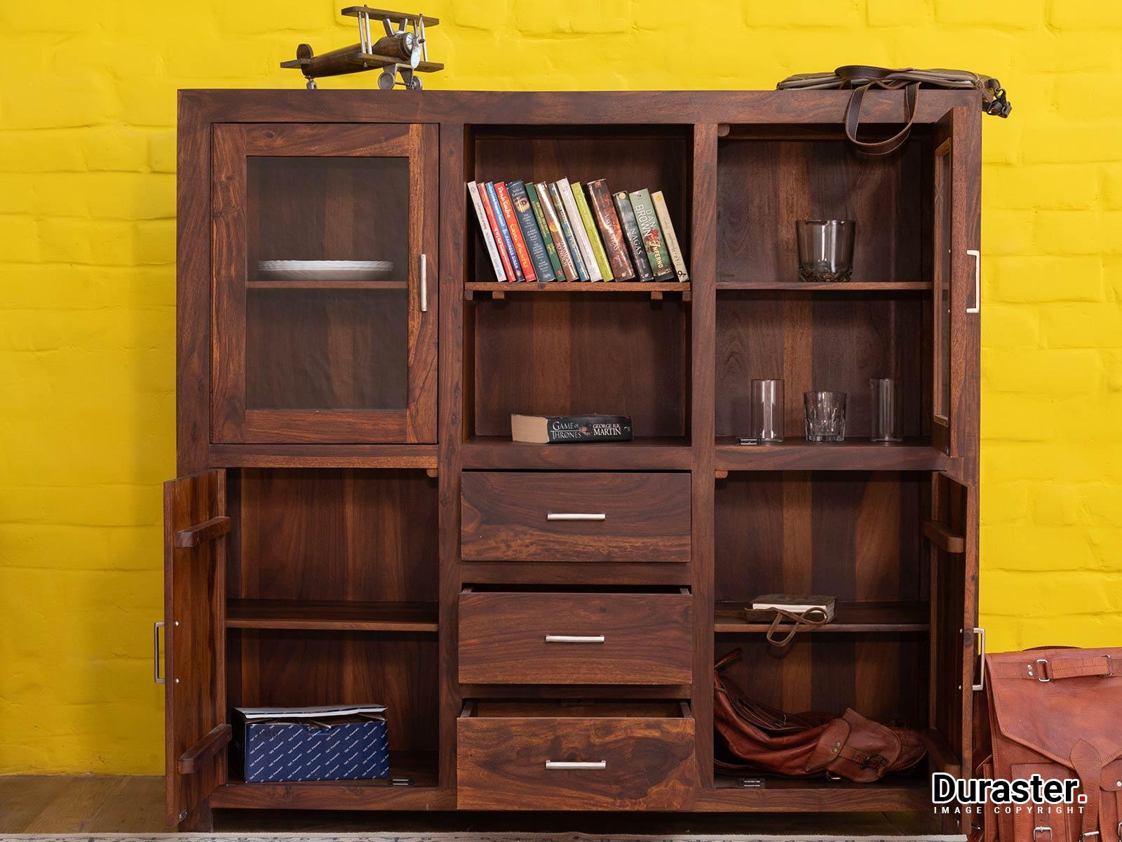 Vismit Solid Sheesham wood Cabinet #2 - Duraster