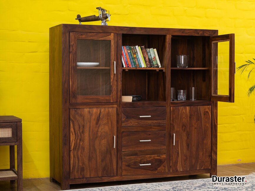 Vismit Solid Sheesham wood Cabinet #2 - Duraster