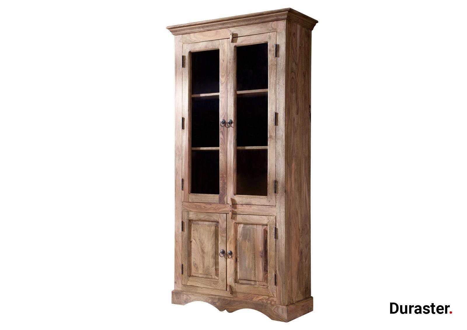 Victoria Modern Sheesham Showcase Cabinet #2 - Duraster