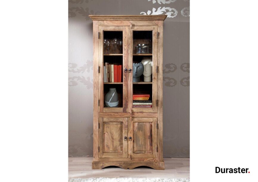 Victoria Modern Sheesham Showcase Cabinet #2 - Duraster