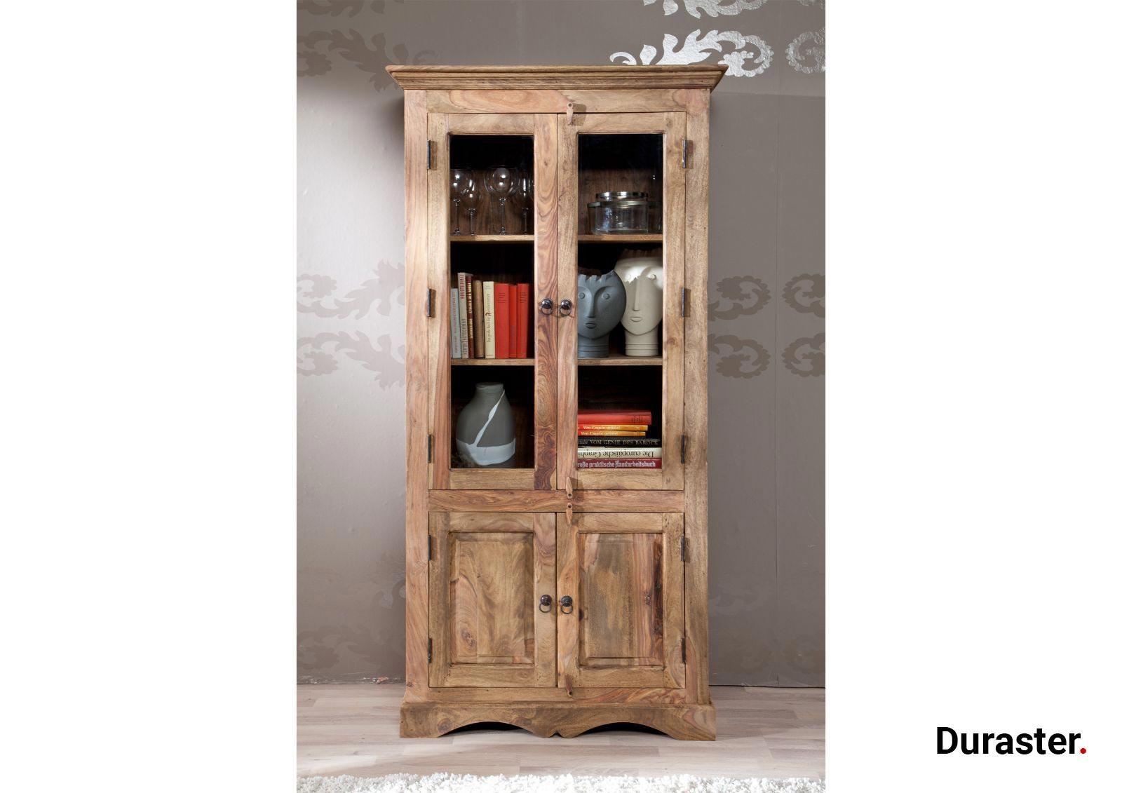 Victoria Modern Sheesham Showcase Cabinet #2 - Duraster