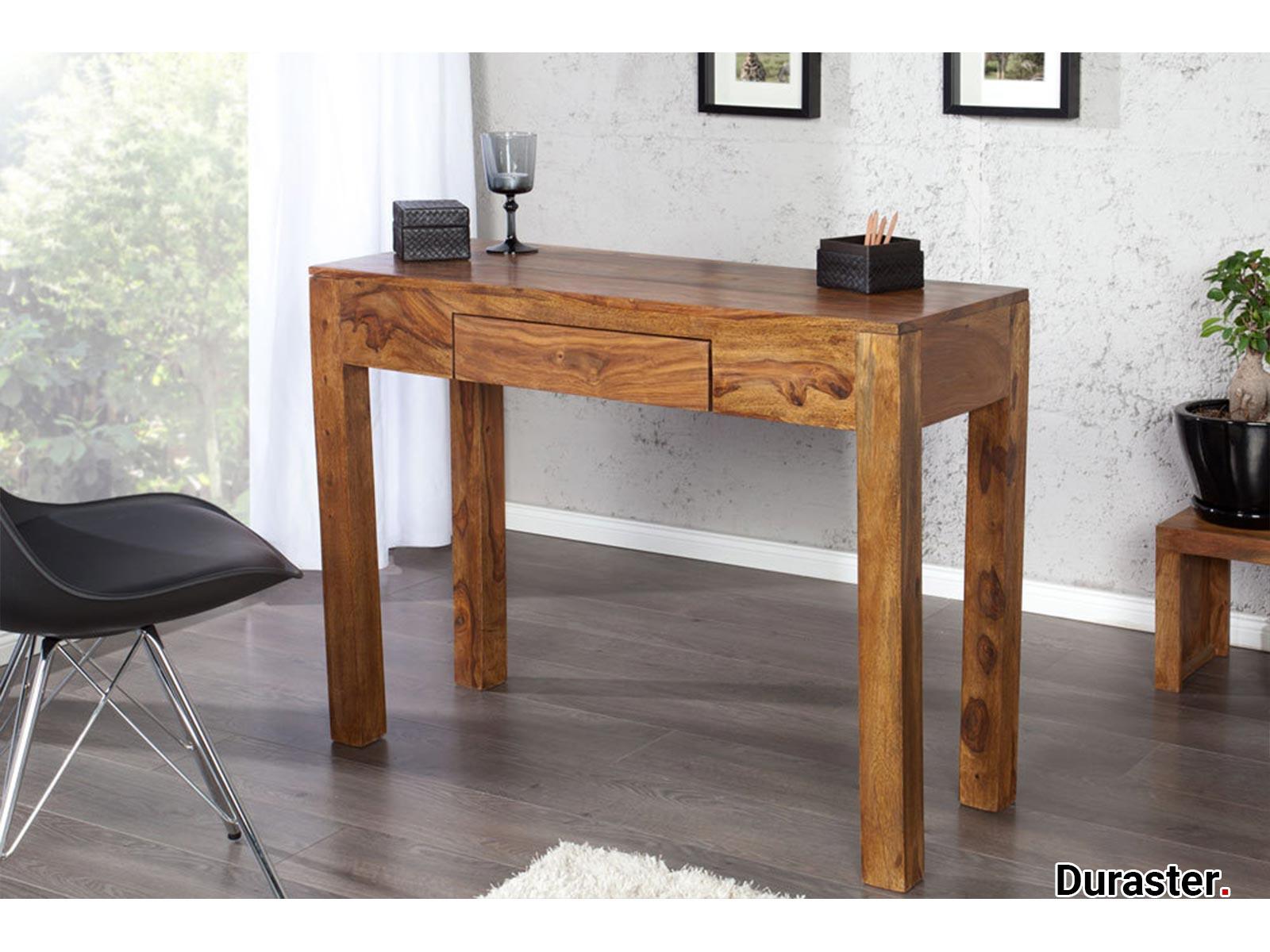 Solid Sheesham 1 Drawer Console Table - Duraster