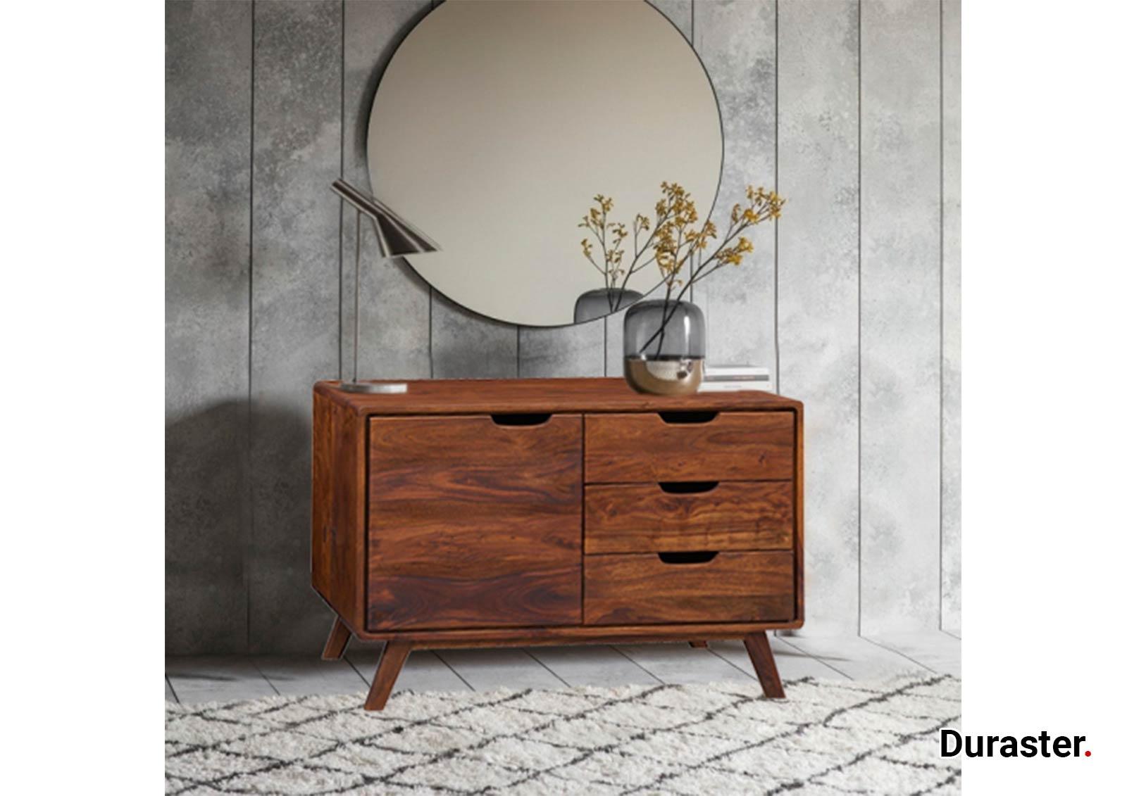 Ummed Modern Sheesham Wood Chest of Drawers Cabinet #7 - Duraster
