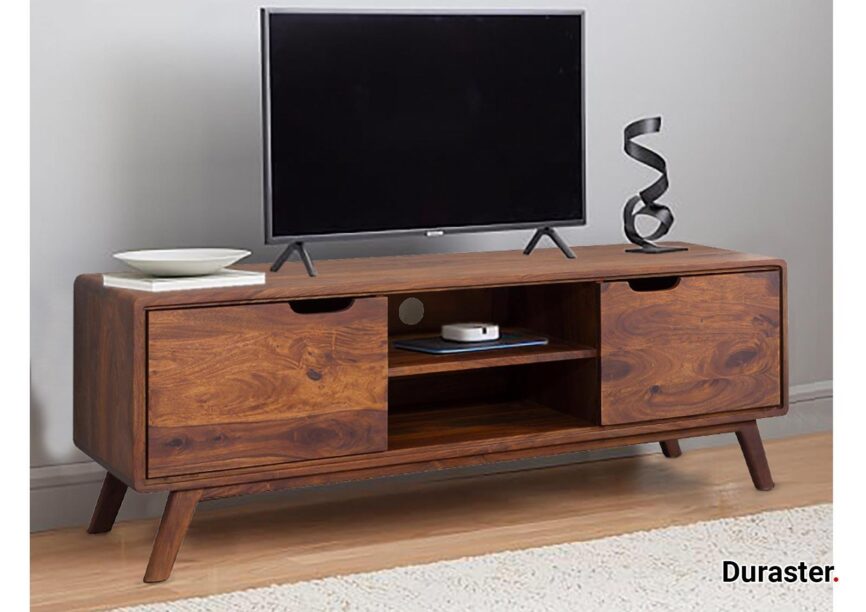 Ummed Modern Sheesham Wood TV Unit #5 - Duraster