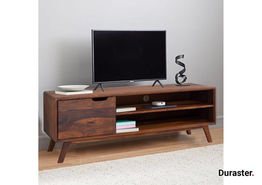 Ummed Modern Sheesham Wood TV Unit #6 - Duraster