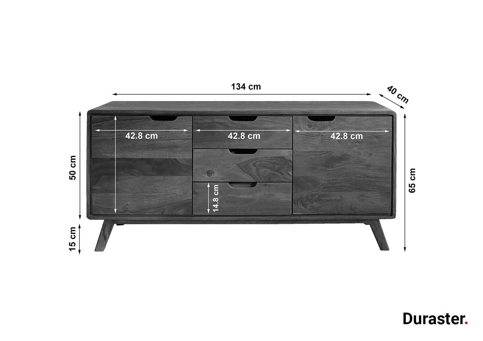 Ummed Modern Sheesham Wood Sideboard Cabinet #10 - Duraster