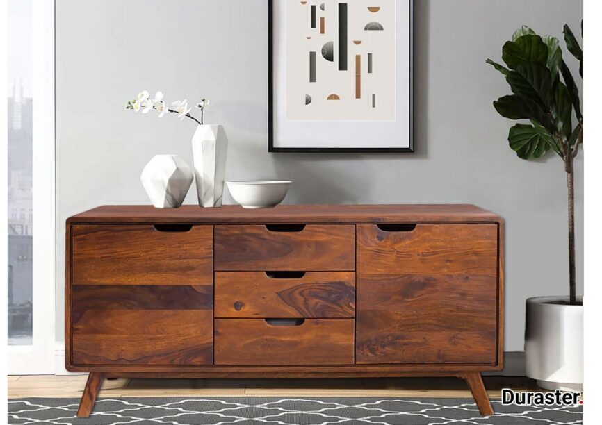 Ummed Modern Sheesham Wood Sideboard Cabinet #10 - Duraster