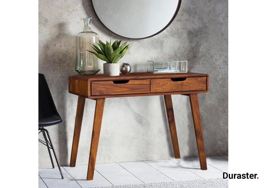 Ummed Modern Sheesham Wood Console Table - Duraster
