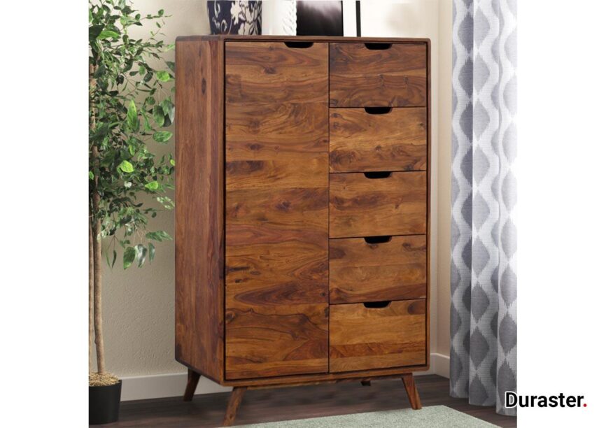 Ummed Modern Sheesham Chest of Drawers Cabinet #3 - Duraster