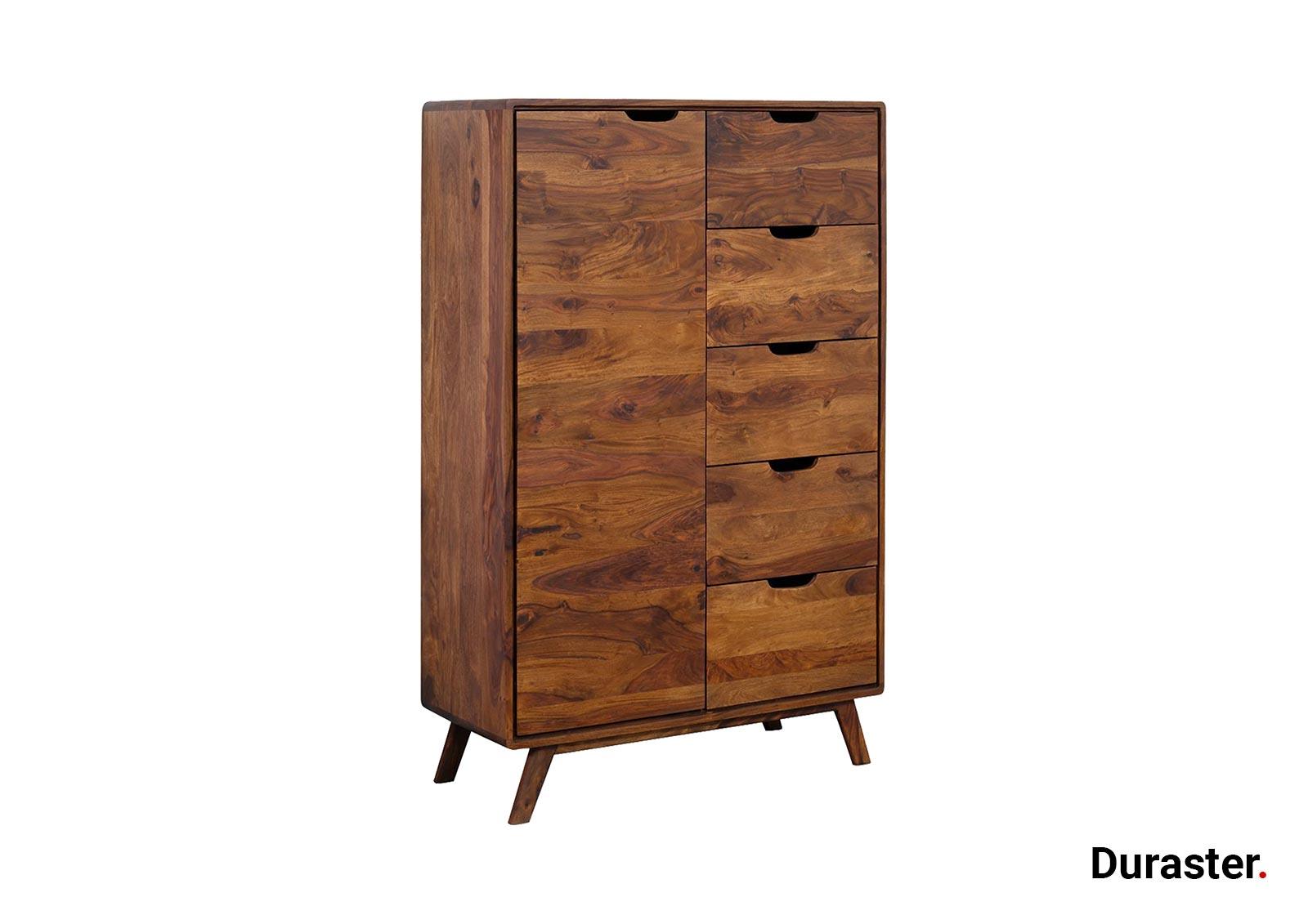 Ummed Modern Sheesham Chest of Drawers Cabinet #3 - Duraster
