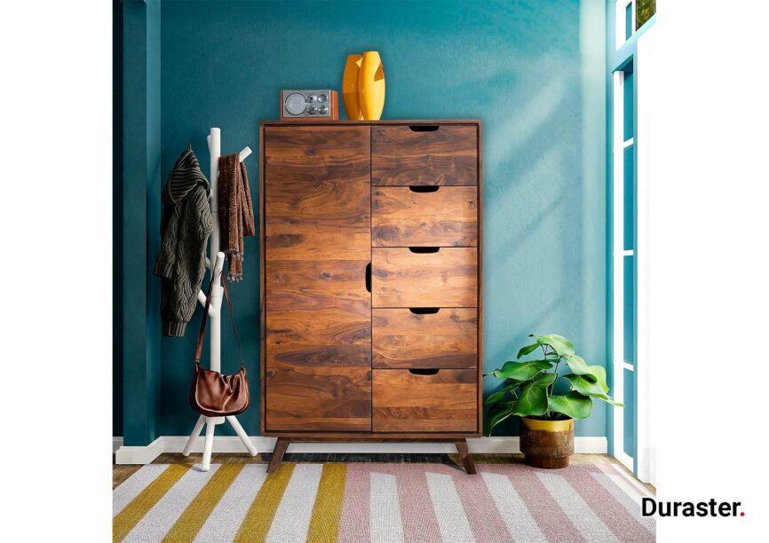 Ummed Modern Sheesham Chest of Drawers Cabinet #3 - Duraster