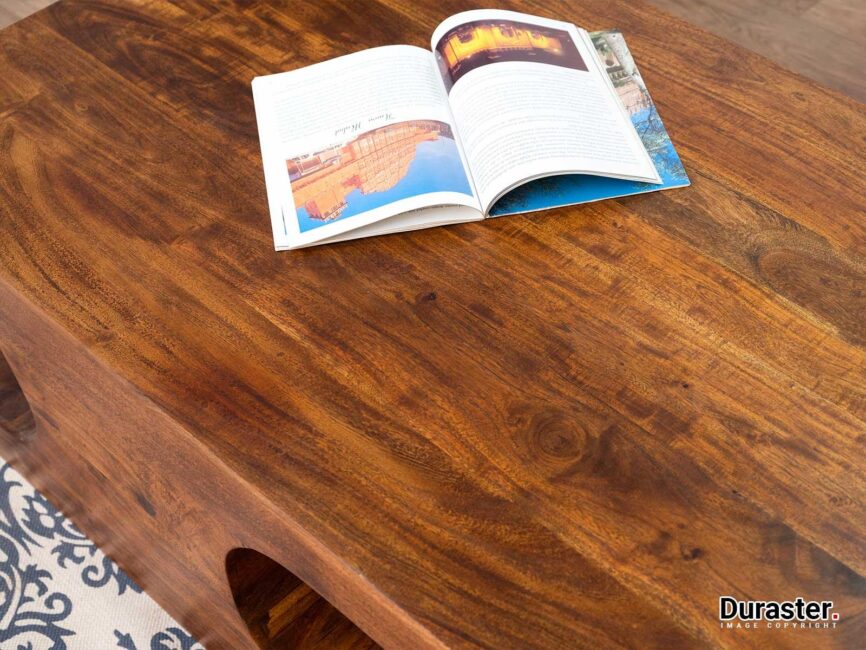 Vismit Solid Acacia wood Coffee Table #2 - Duraster