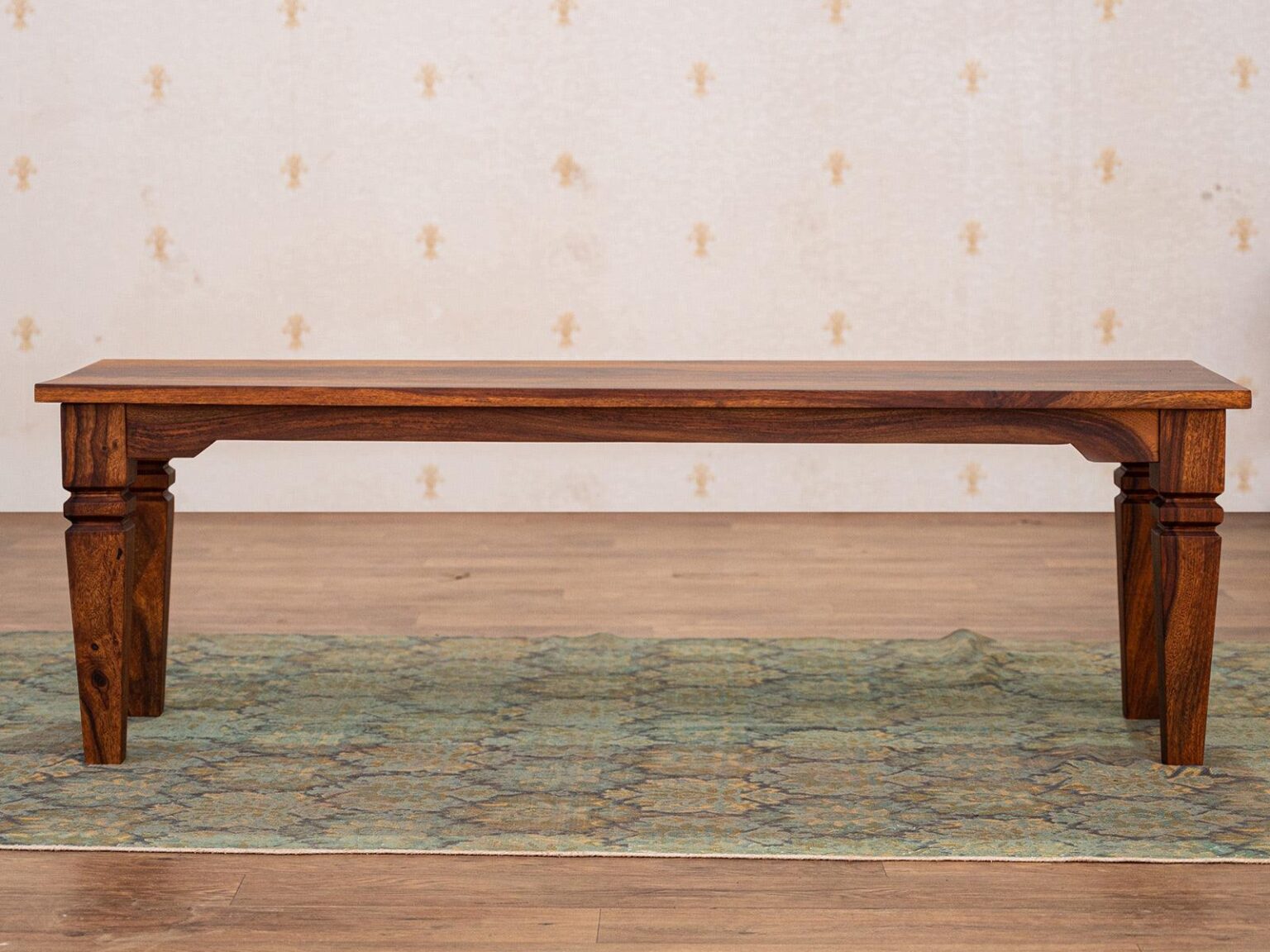 Vismit Solid Sheesham wood Bench #3 - Duraster