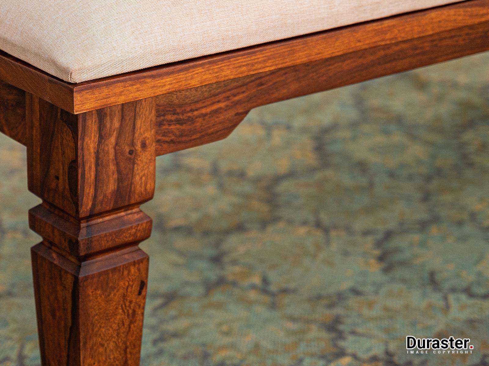 Vismit Solid Sheesham wood Bench #4 - Duraster