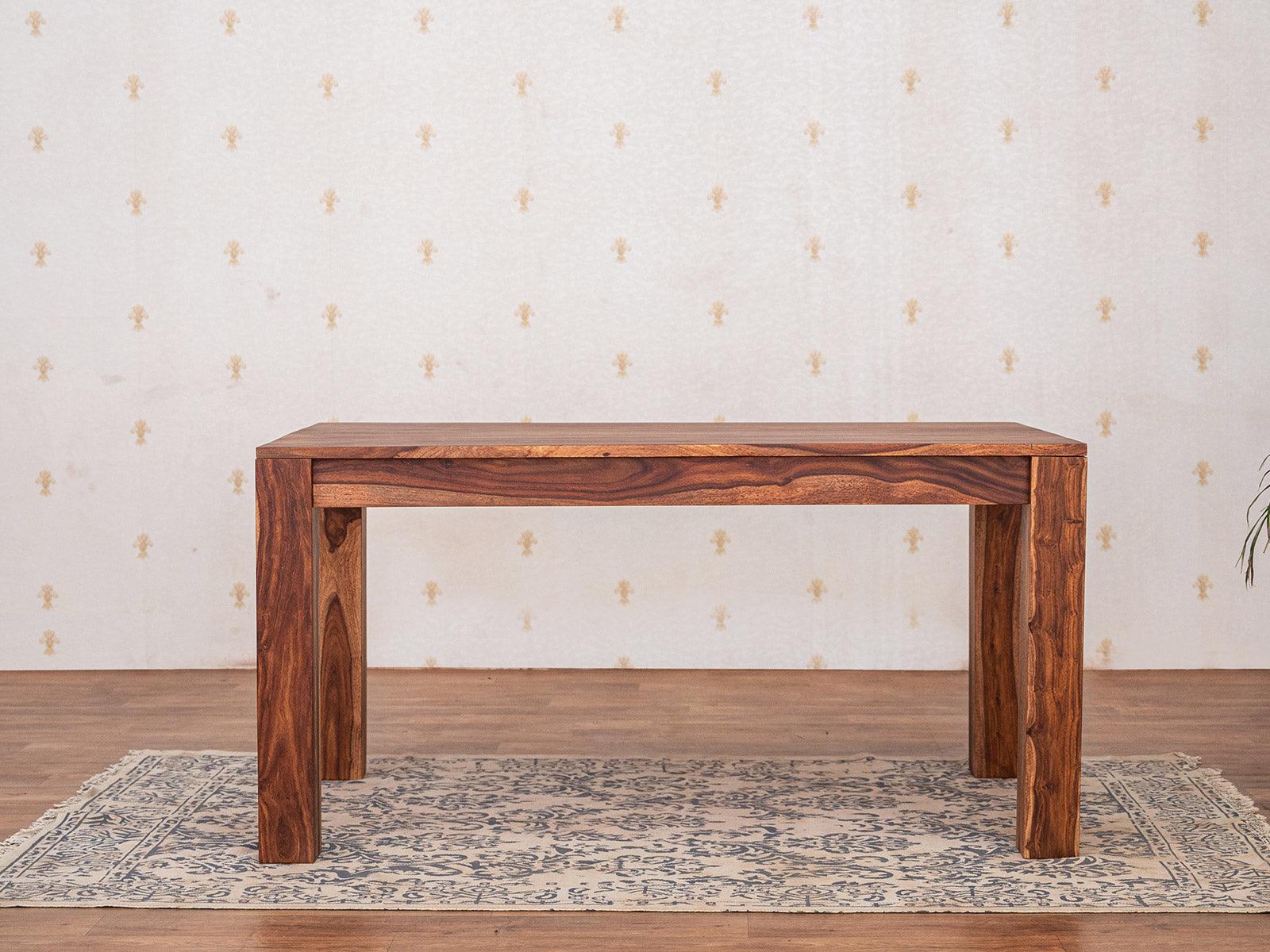 Vismit Transitional  Solid Sheesham wood Dining Table  #3 - Duraster