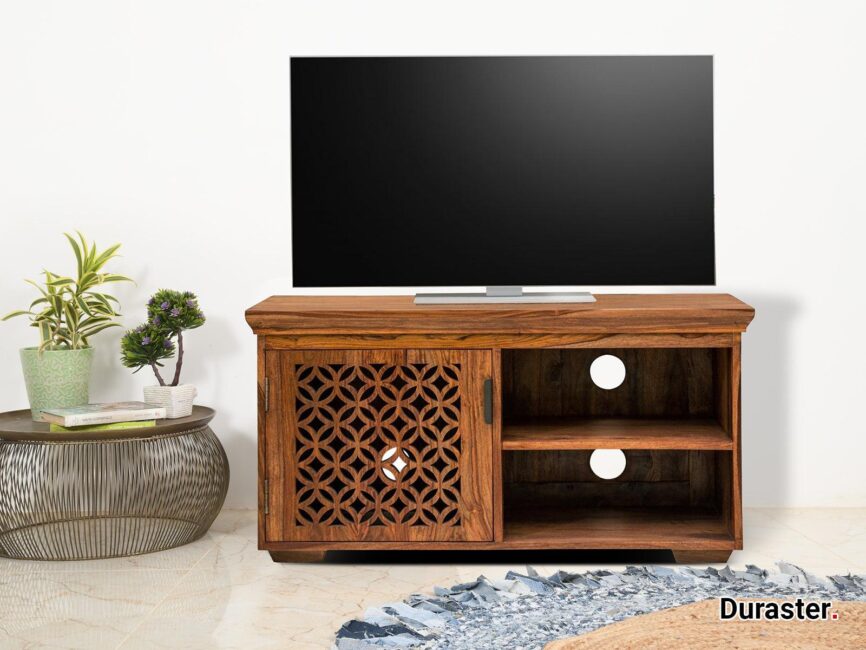 Vismit Solid Sheesham wood T.V. Unit #2 - Duraster