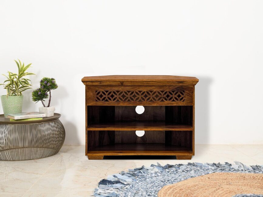 Vismit Solid Sheesham wood T.V. Unit #1 - Duraster