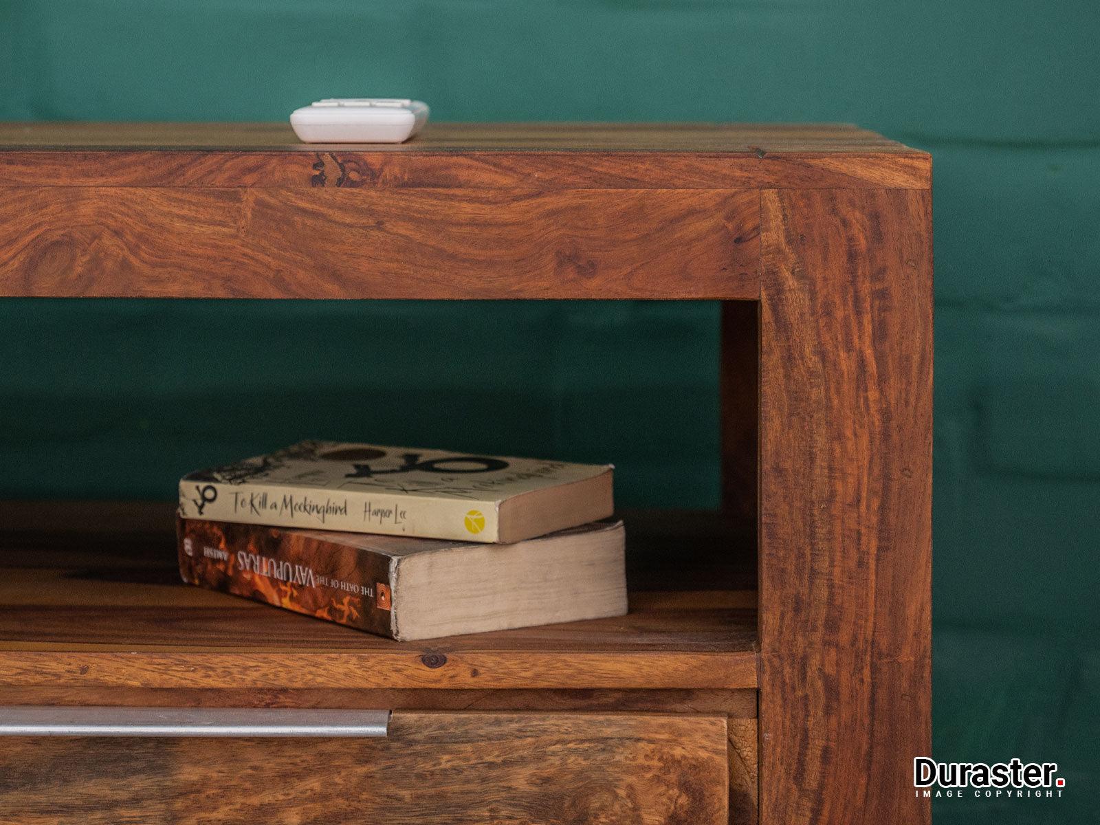 Vismit Solid Sheesham wood T.V. Unit #7 - Duraster
