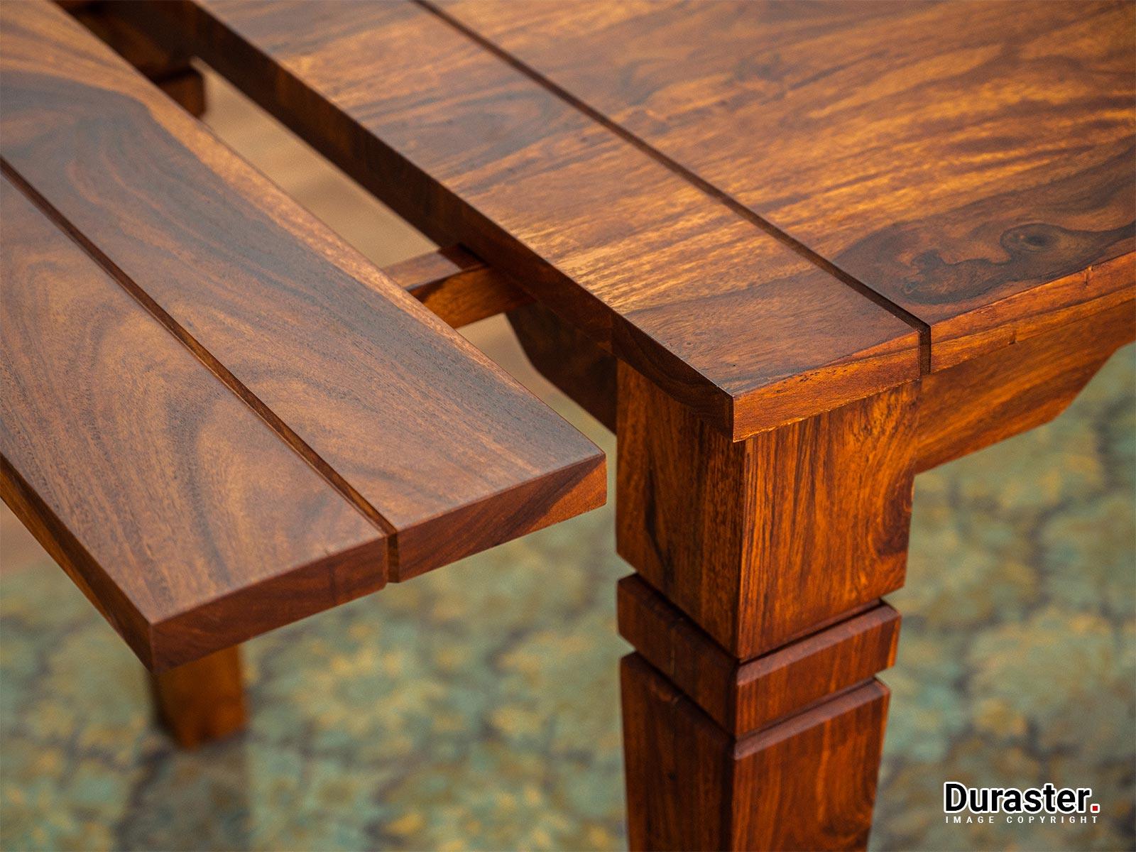 Vismit Solid Sheesham wood Dining Set #6 - Duraster