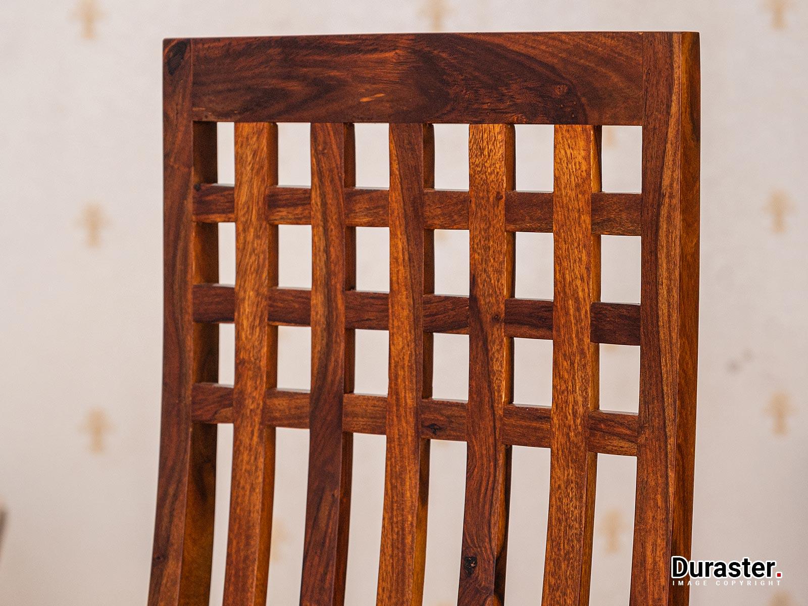 Vismit Solid Sheesham wood Dining Set #6 - Duraster