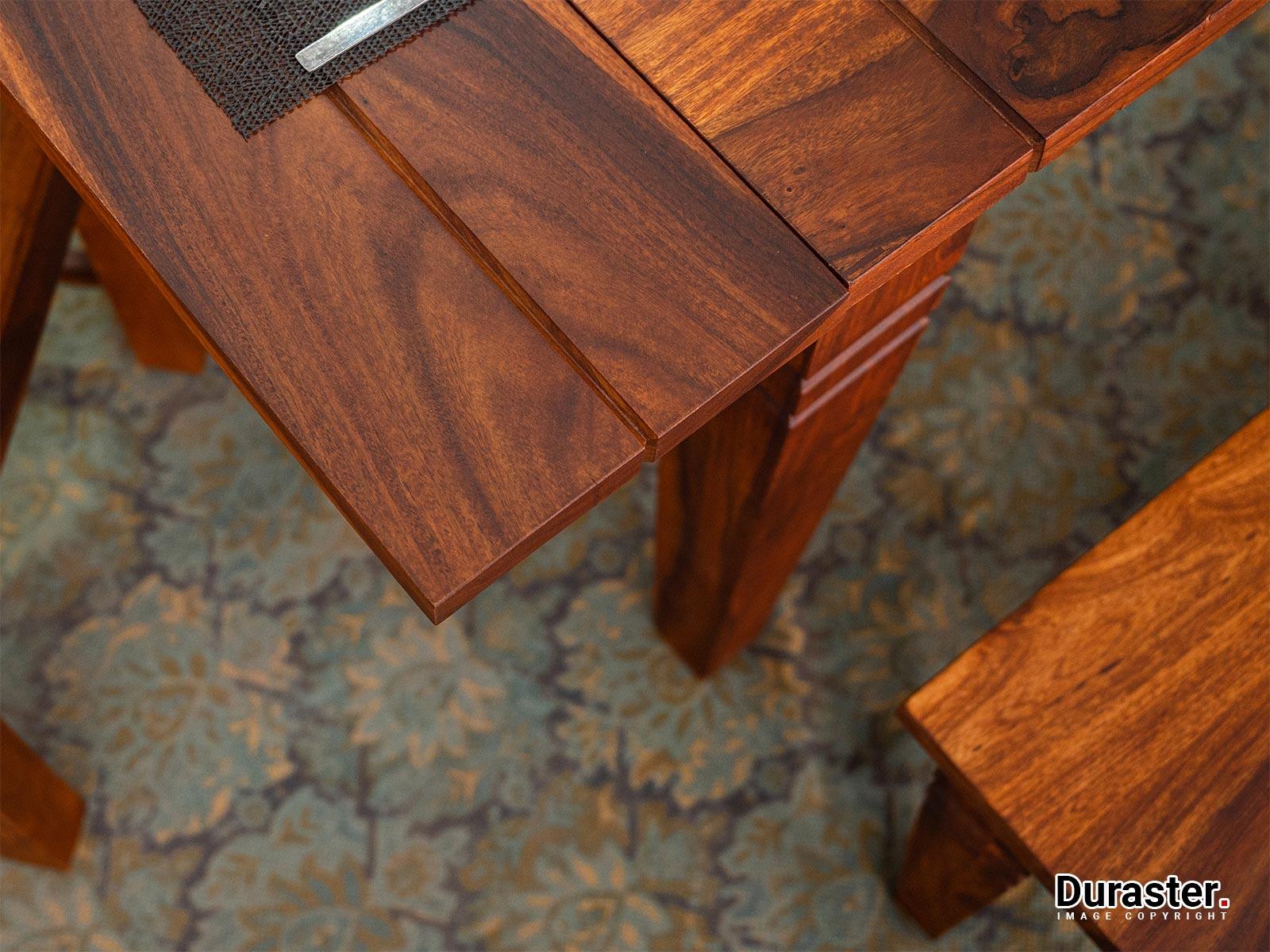 Vismit Solid Sheesham wood Dining Set #6 - Duraster