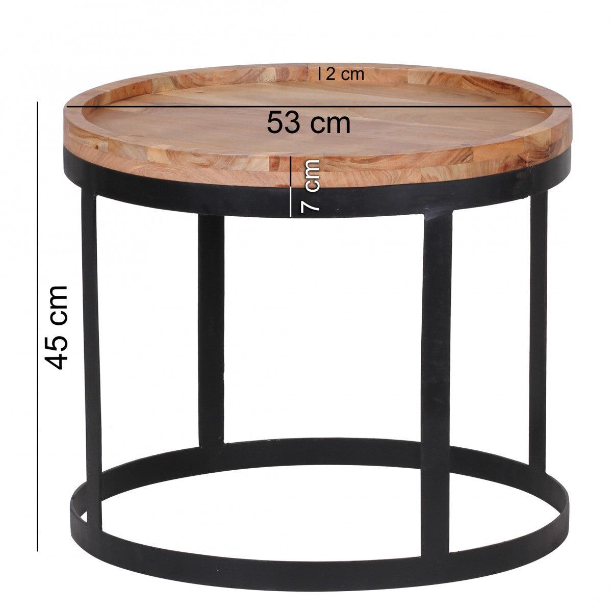 side table set acacia - Duraster